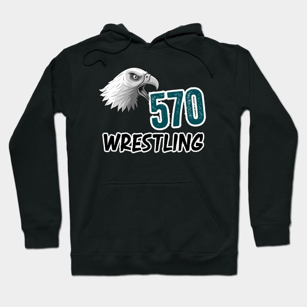 Philly Black Hoodie by The 570 Wrestling Experience Shop